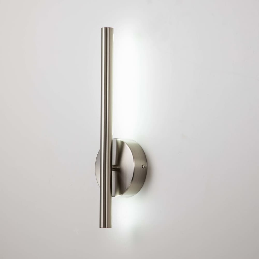 Modern Industrial Minimalist Metal LED Integrated Linear Strip Wall Light Sconce
