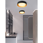 Modern Minimalist 2/3/5-Lights Metal Shaded Drum Flush Mount Ceiling Light