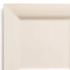 Modern Solid Square Disposable Plastic Plate Packs - Party Supplies