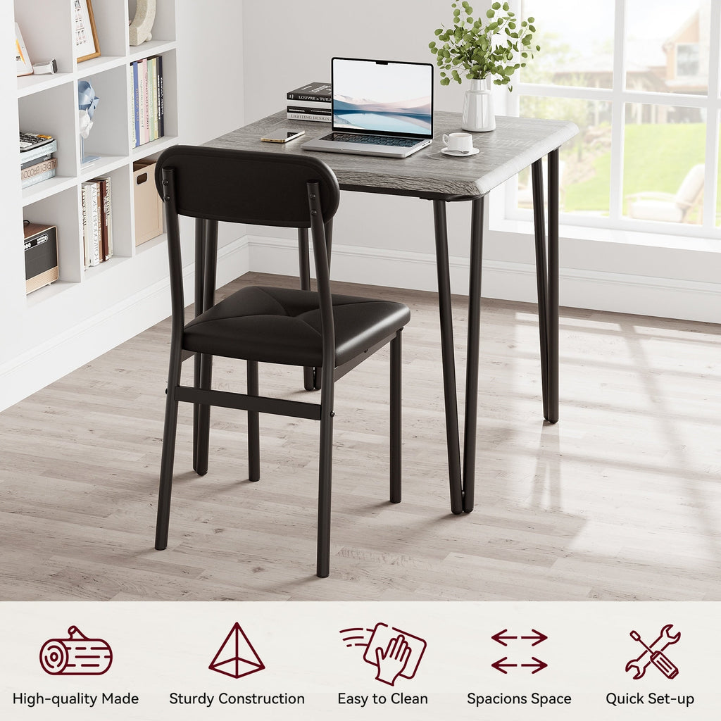 Modern kitchen Dinner Table Set for Dining Room - 3-Piece