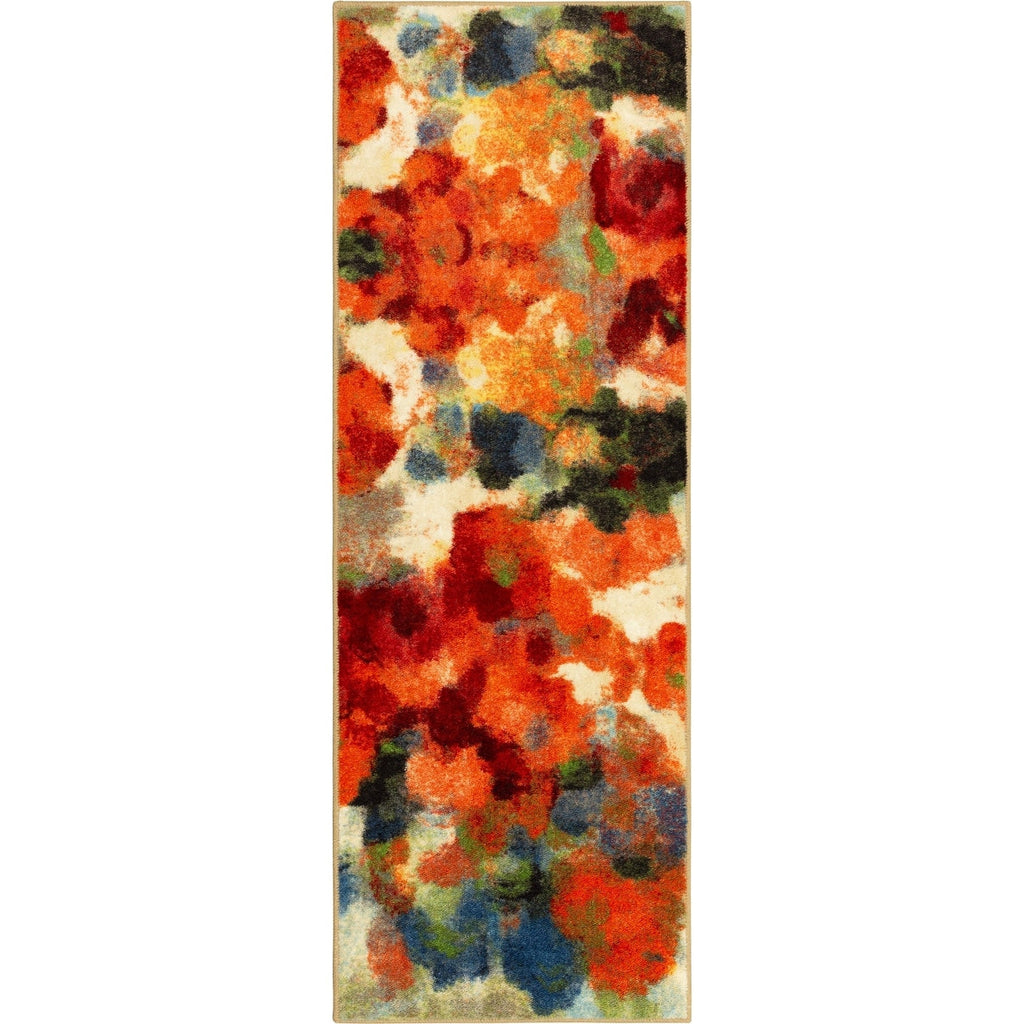 Mohawk Home Colorful Abstract Floral Garden Area Rug