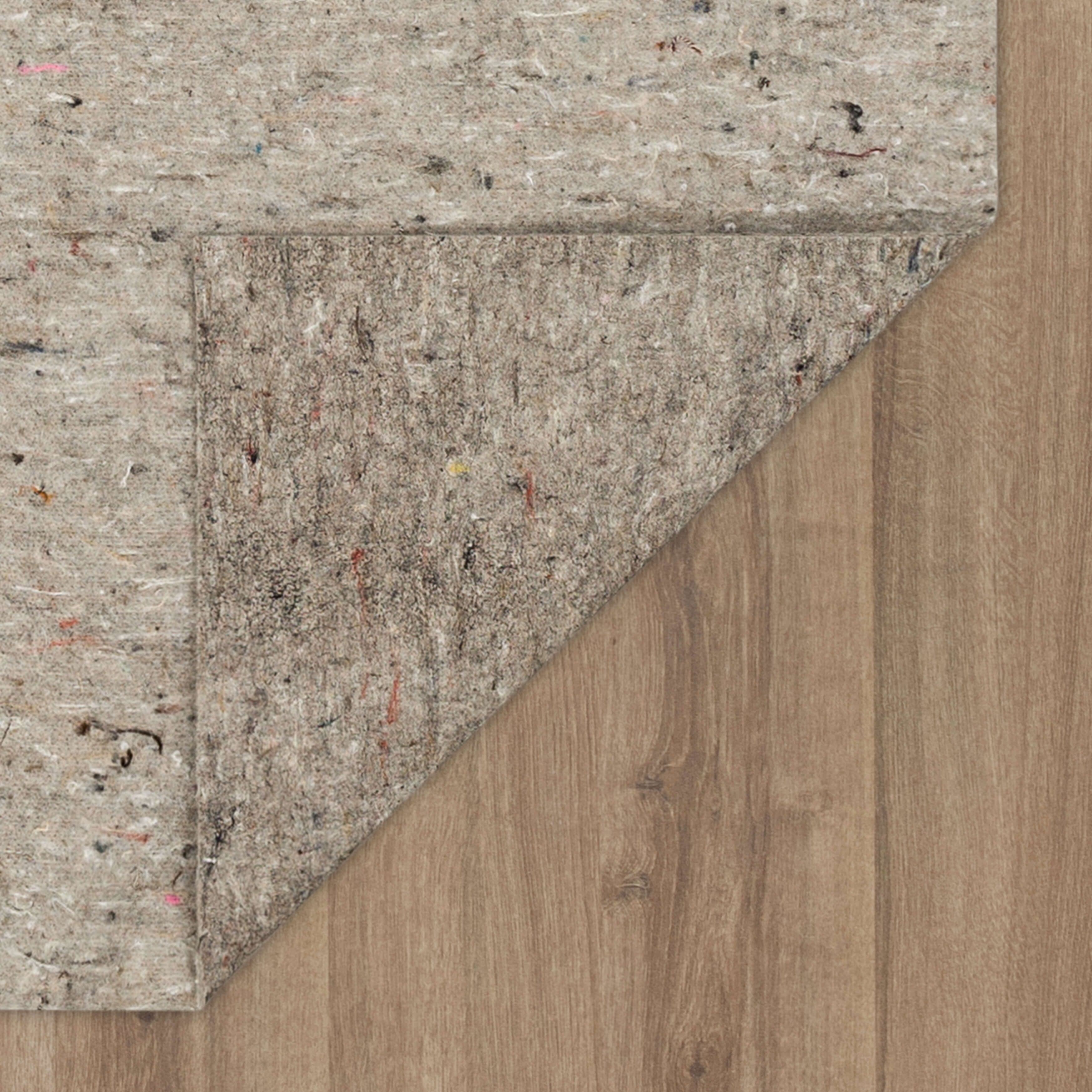 Mohawk Home Felt Rug Pad 1/4 Inch Thick Plush Comfort Cushion - Grey