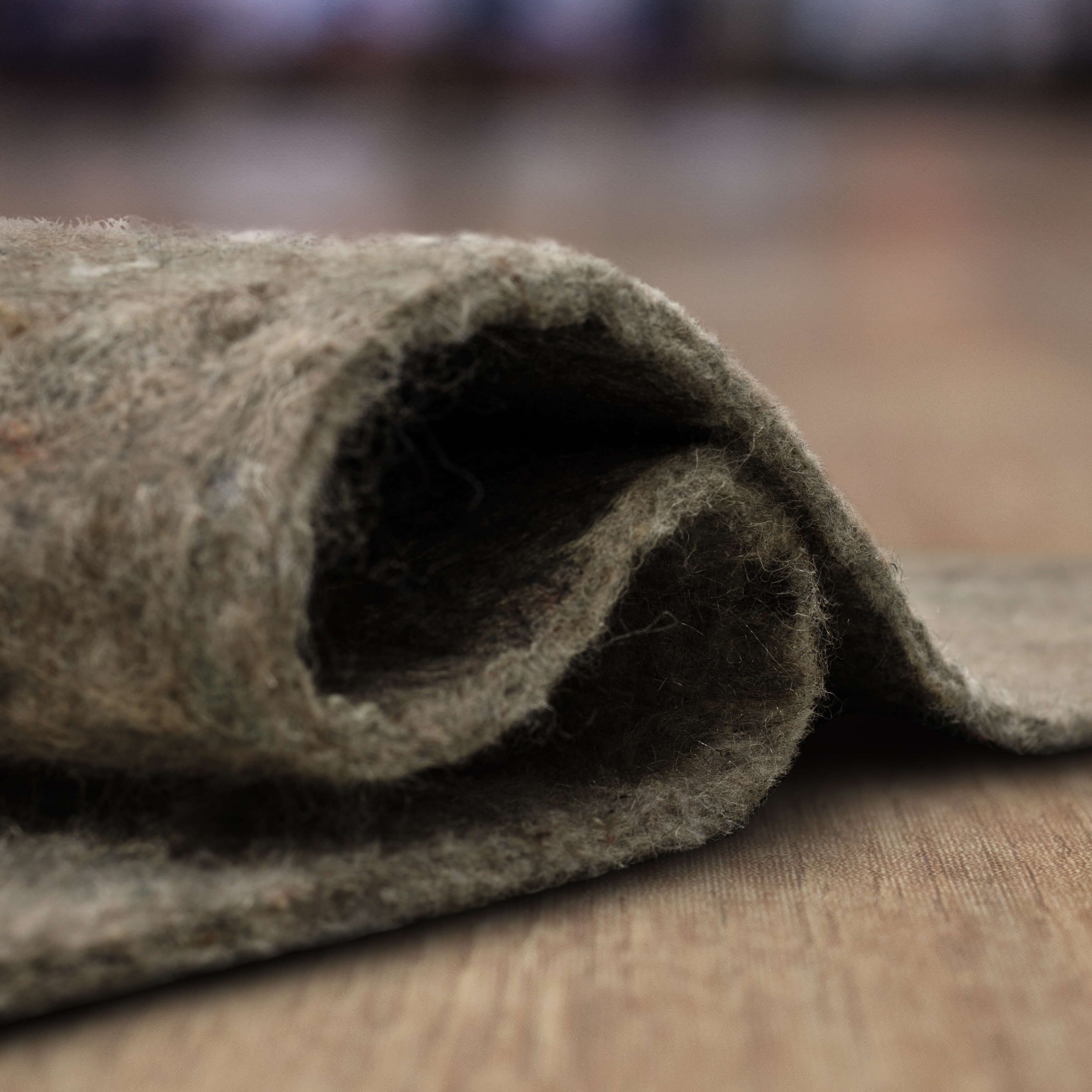 Mohawk Home Felt Rug Pad 3/8 Inch Thick Plush Comfort Cushion - Grey