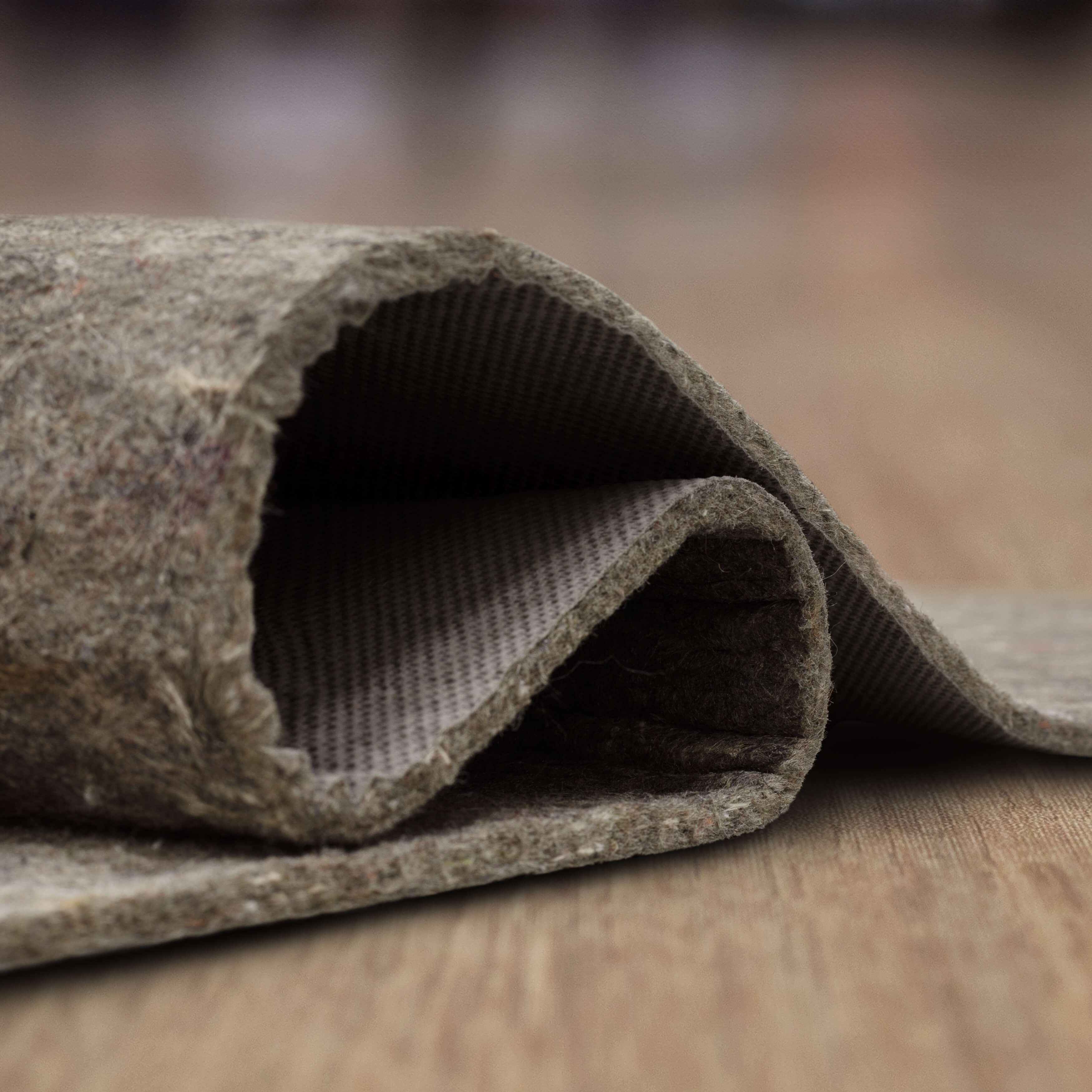 Mohawk Home Non Slip Rug Pad 3/8 Inch Thick Felt Cushion Reversible - Grey