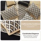 Nanshing Calvin Luxury10-Piece Geometric Comforter Set