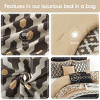 Nanshing Calvin Luxury10-Piece Geometric Comforter Set