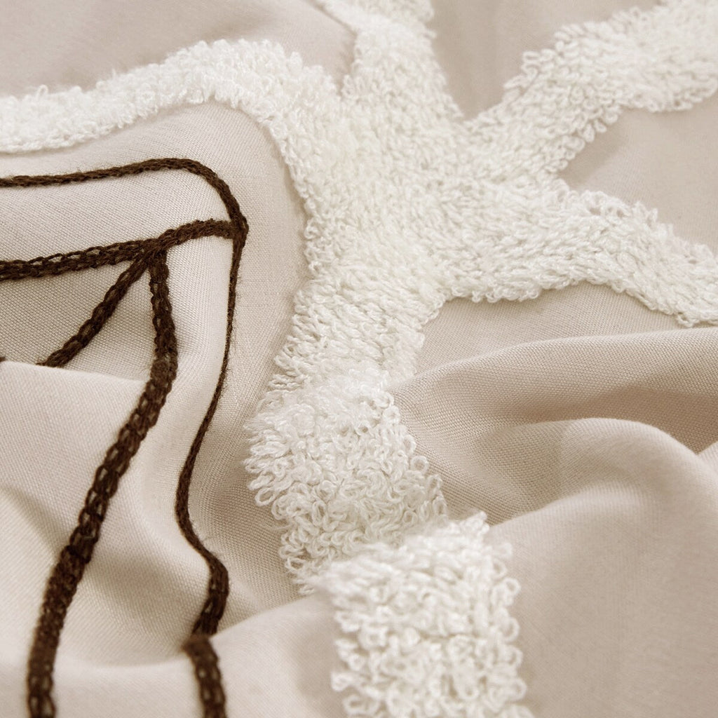 Nanshing Corina 7 Piece Terry Embroidery Comforter Set