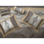 Nanshing Daniella 7-Piece Modern Geometric Comforter Set