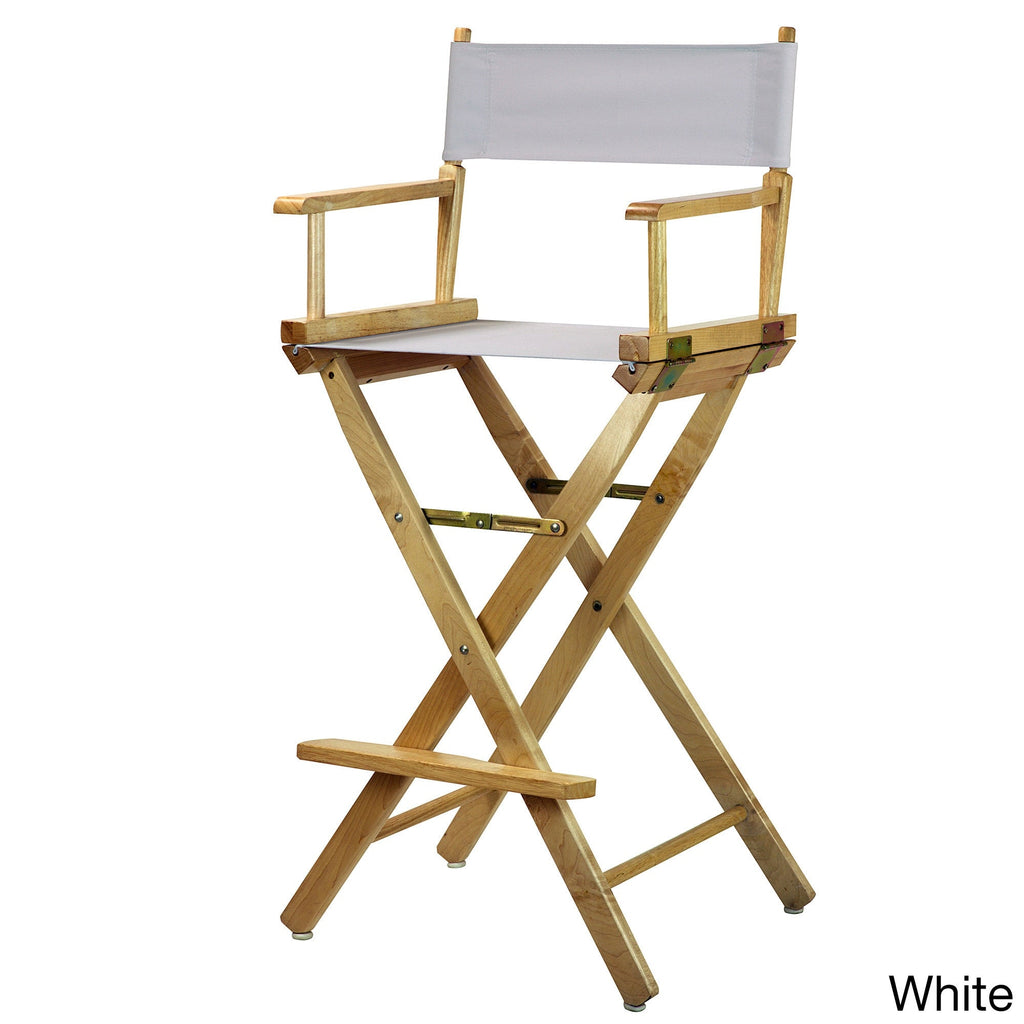 Natural Frame 30-inch Director's Chair