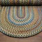 Colonial Mills New England Braid Multi Colored Wool Area Rug