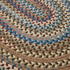 Colonial Mills New England Braid Multi Colored Wool Area Rug