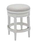 New Ridge Home Goods Chapman Backless Swivel 26 Counter-Height Bar Stool - Counter Height