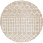 Livabliss Newton Geometric Moroccan Trellis Shag Area Rug