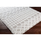 Livabliss Newton Geometric Moroccan Trellis Shag Area Rug