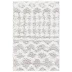 Livabliss Newton Geometric Moroccan Trellis Shag Area Rug
