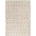 Livabliss Newton Geometric Moroccan Trellis Shag Area Rug