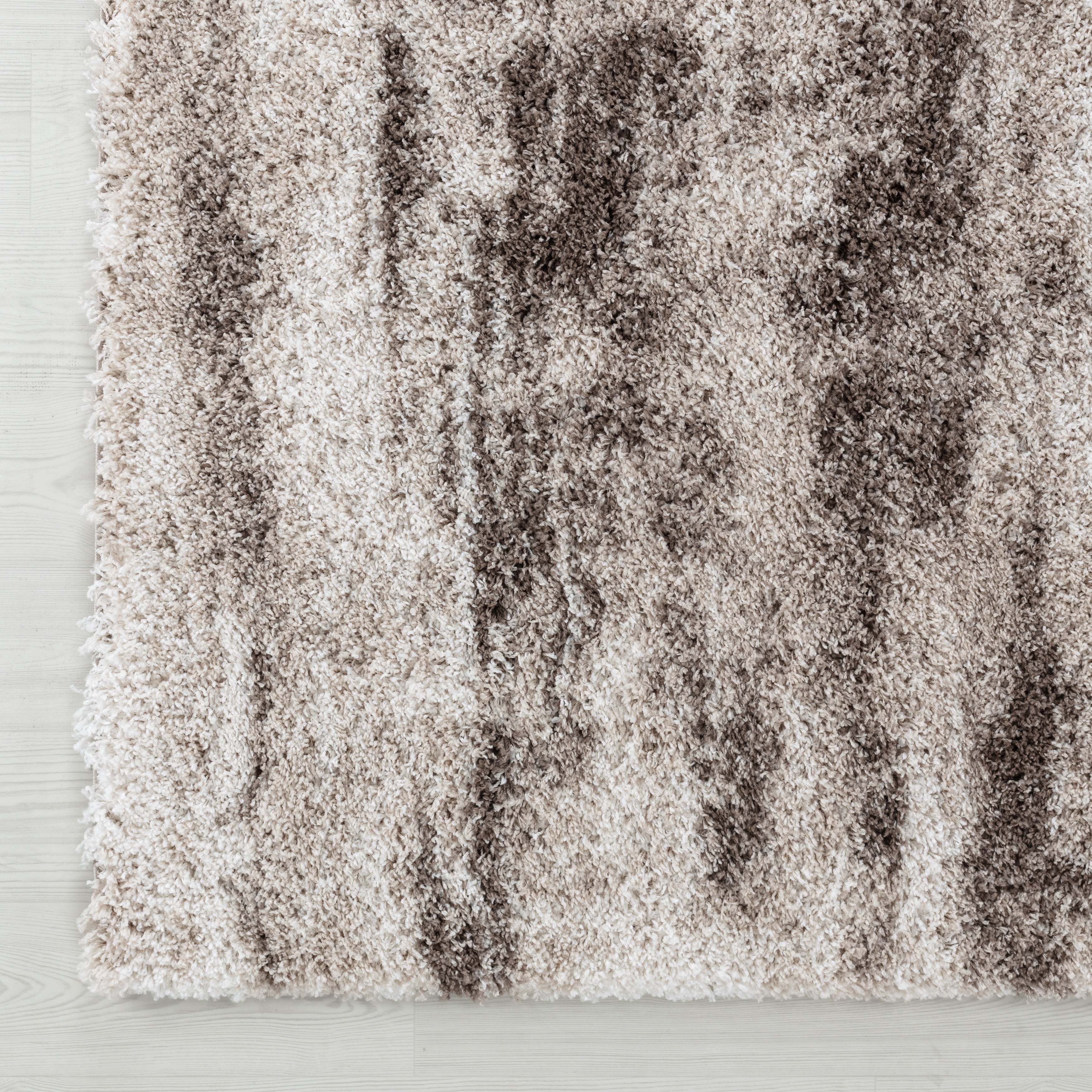 Noori Rug Lux Madison Abstract 2-Inch Shag Area Rug