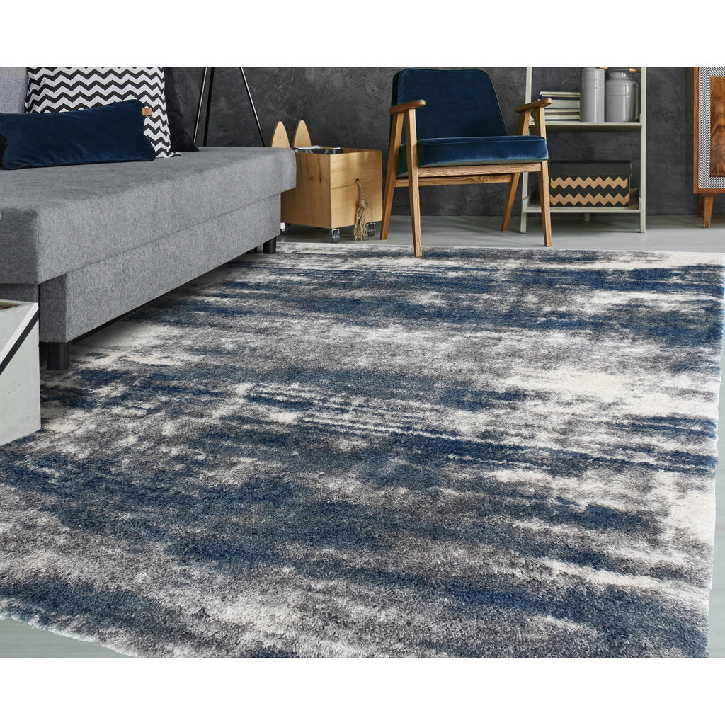 Noori Rug Lux Madison Abstract 2-Inch Shag Area Rug