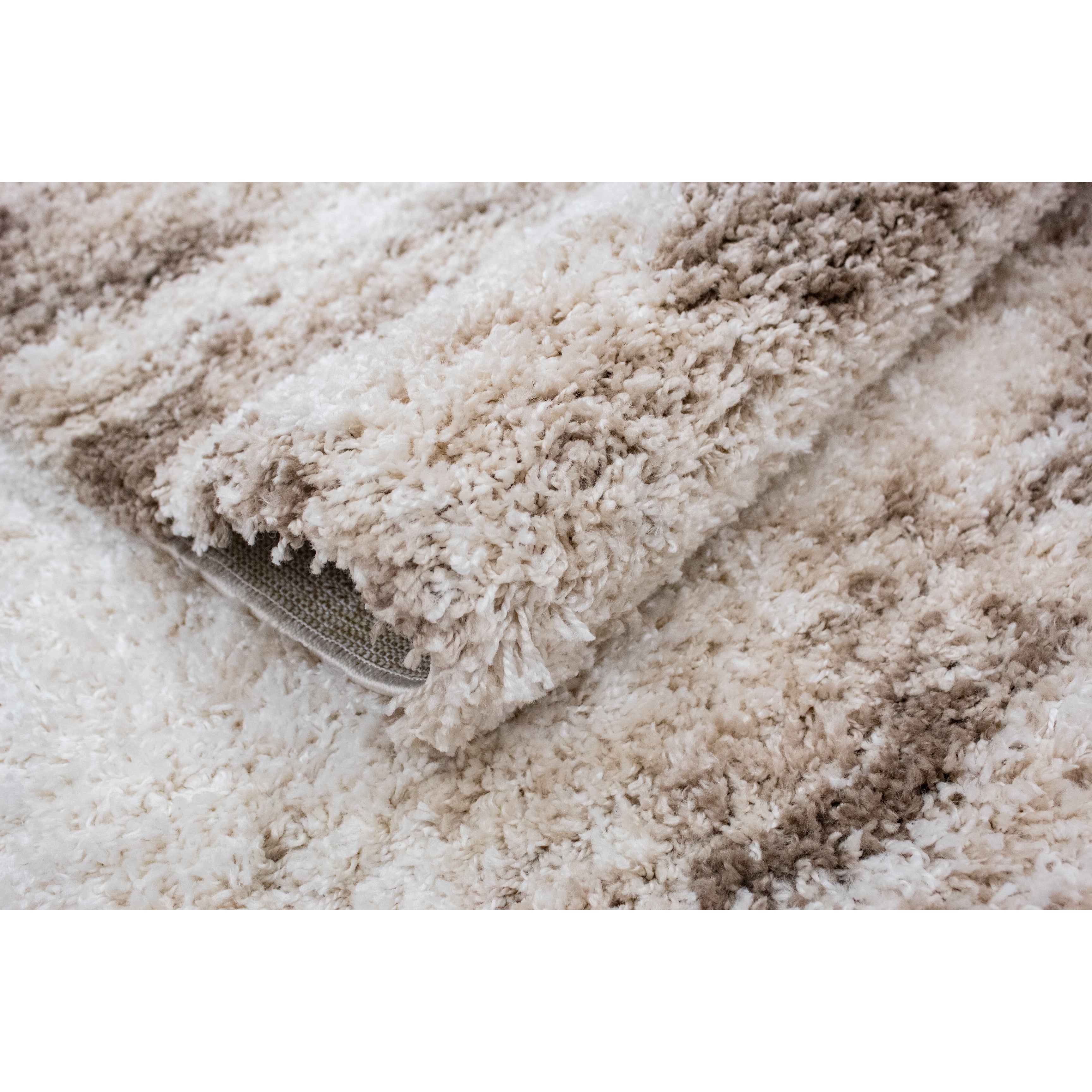 Noori Rug Lux Madison Abstract 2-Inch Shag Area Rug