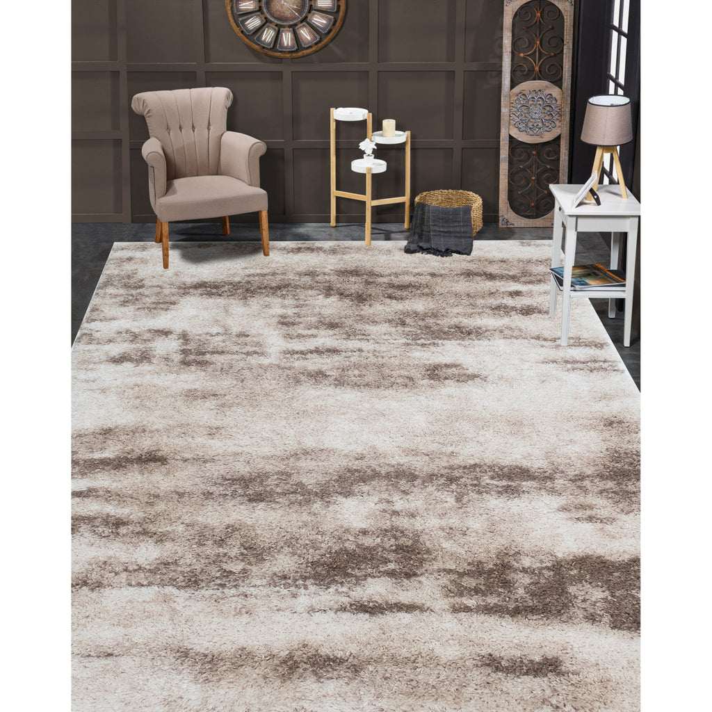 Noori Rug Lux Madison Abstract 2-Inch Shag Area Rug