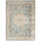 Nourison Abby Machine Washable Indoor only Persian Distressed Area Rug