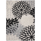 Nourison Alice Indoor/Outdoor Blue Floral Area Rug