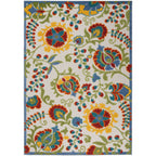 Nourison Alice Indoor/Outdoor Floral Area Rug