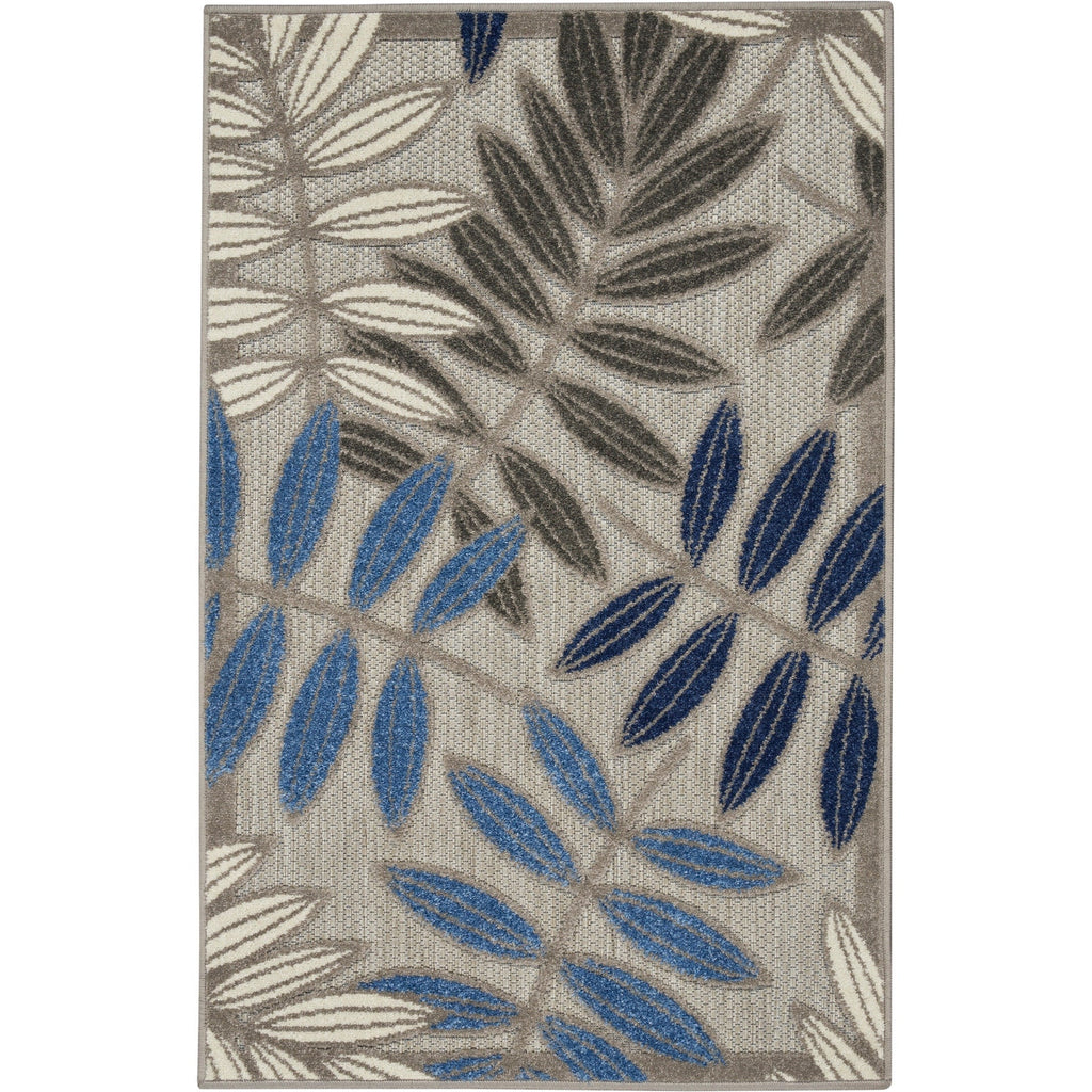 Nourison Alice Indoor/Outdoor Floral Area Rug