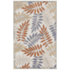 Nourison Alice Indoor/Outdoor Floral Area Rug