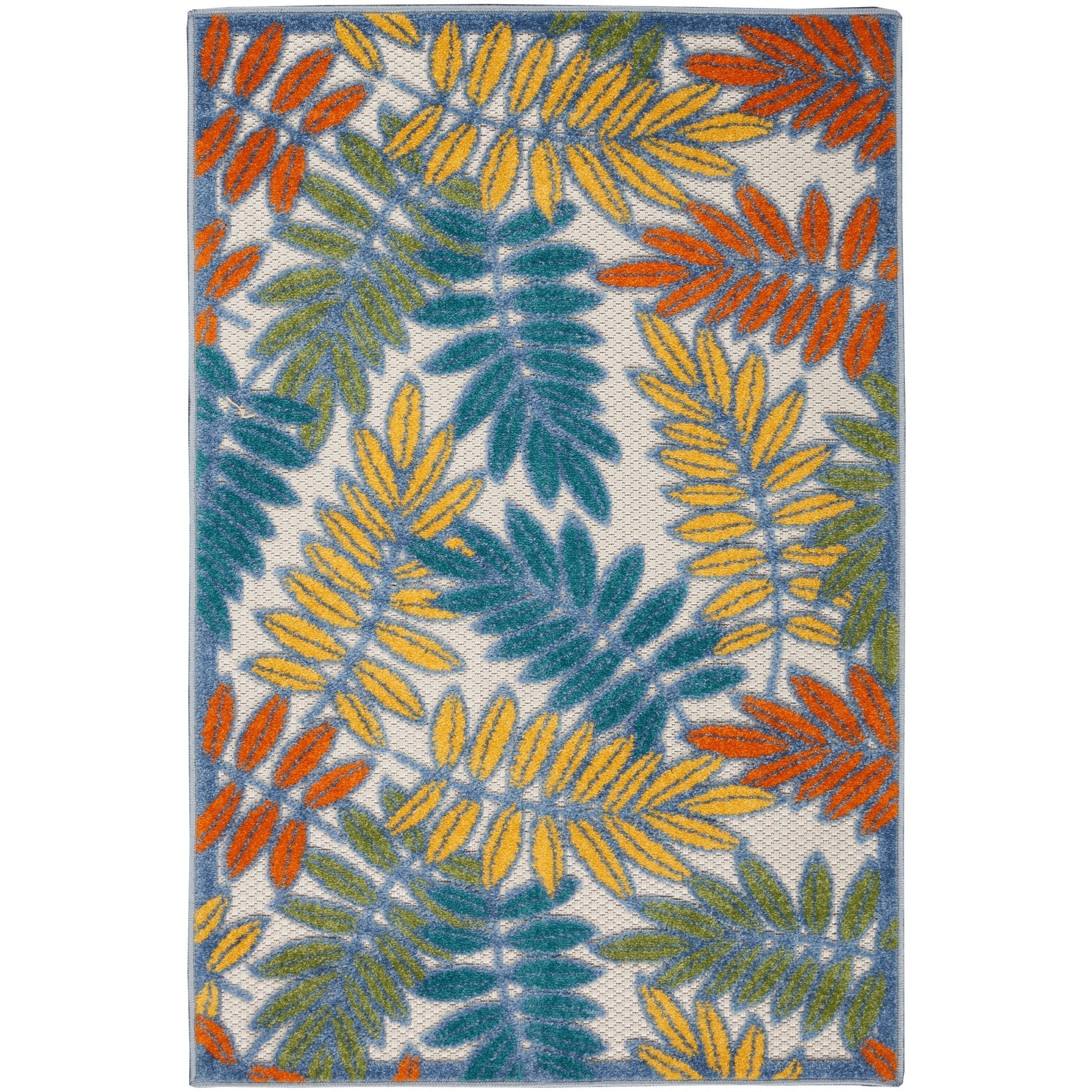 Nourison Alice Indoor/Outdoor Floral Area Rug