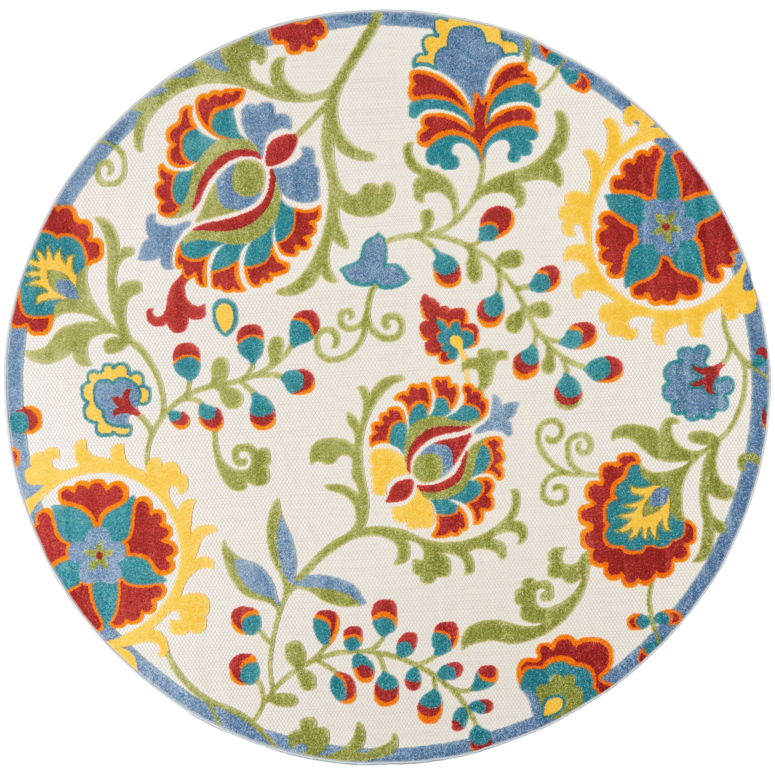 Nourison Alice Indoor/Outdoor Floral Area Rug