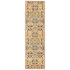 Nourison Allur Contemporary Boho Floral Medallion Area Rug