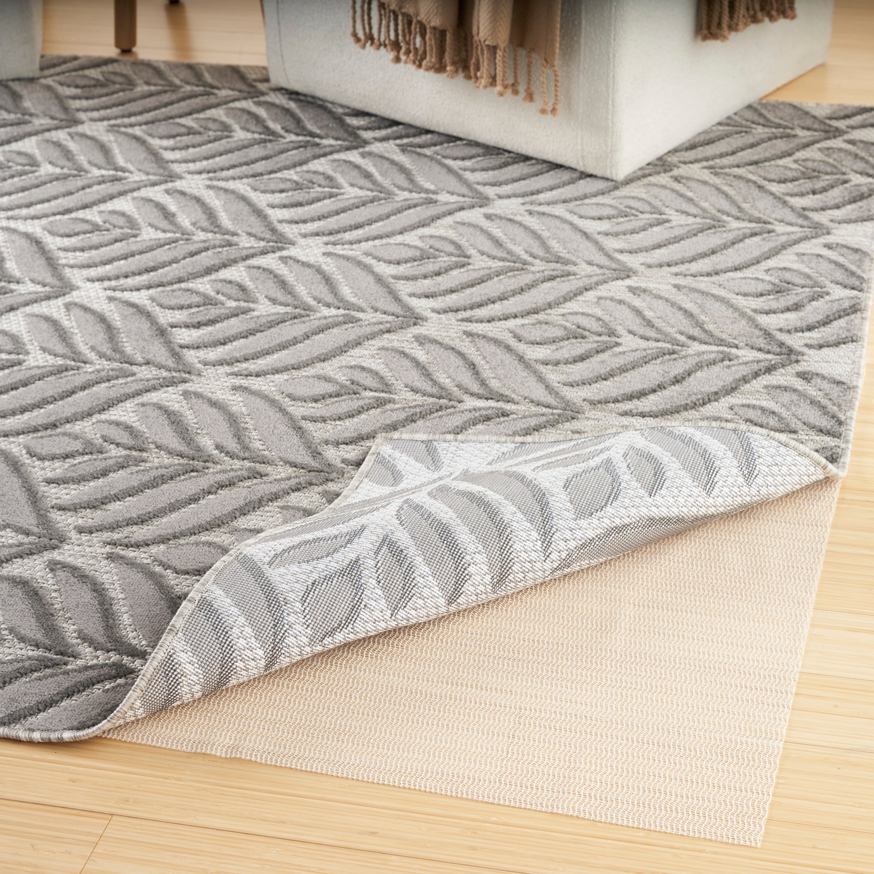 Nourison Anchor-Loc Indoor Rug Pad - Ivory