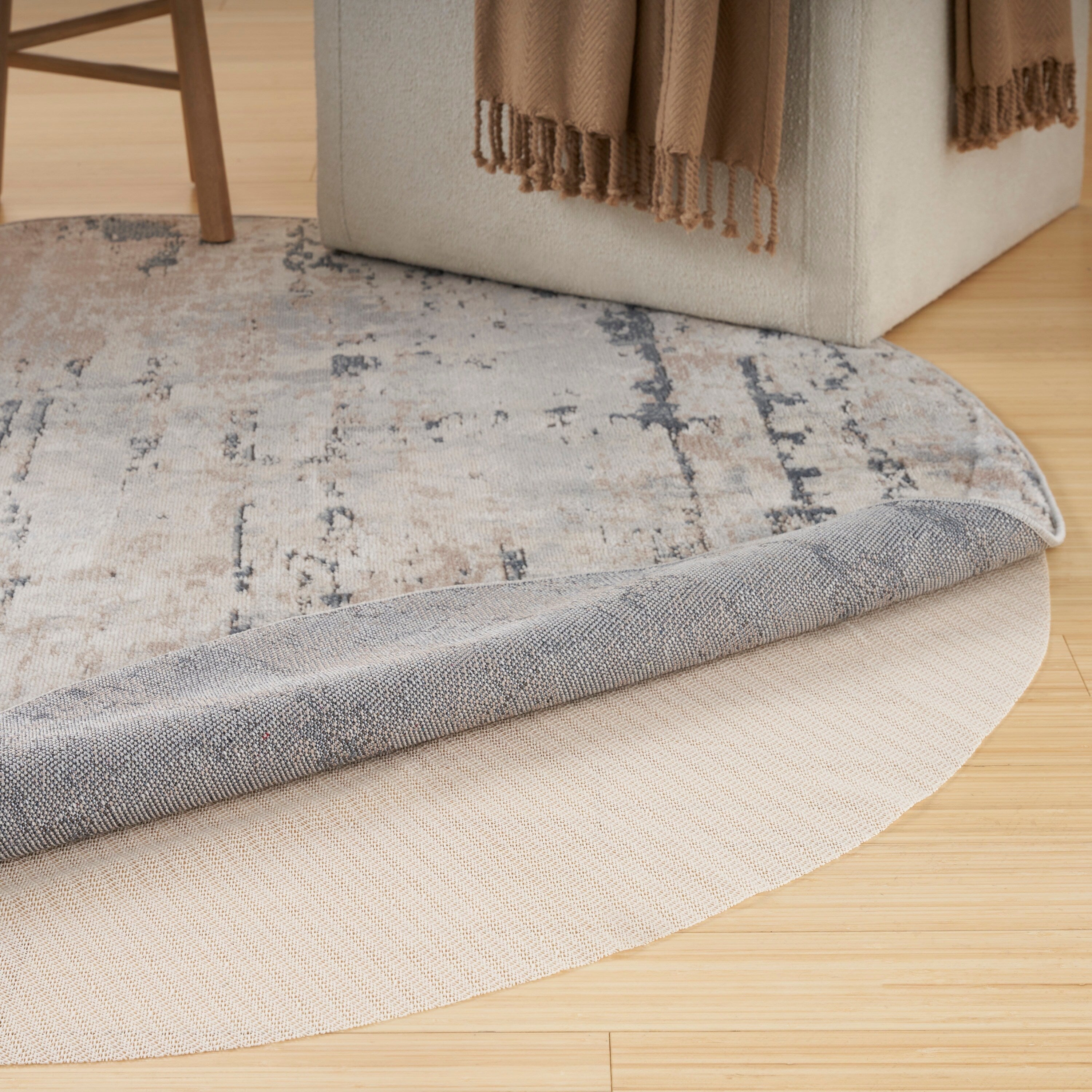 Nourison Anchor-Loc Indoor Rug Pad - Ivory