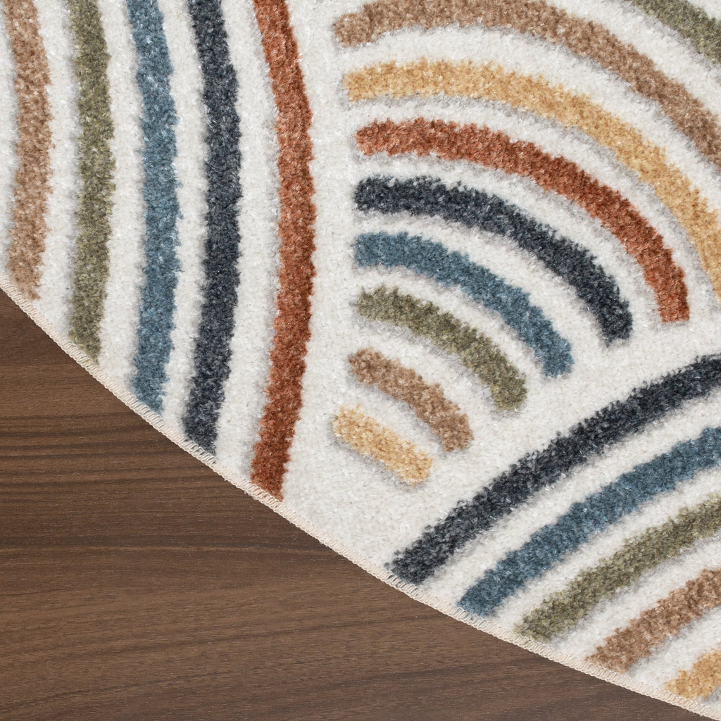 Nourison Astra Machine Washable All-over Design Area Rug