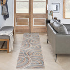 Nourison Astra Machine Washable All-over Design Area Rug