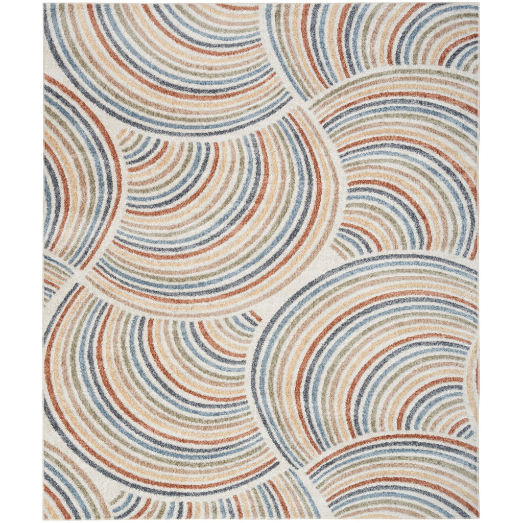 Nourison Astra Machine Washable All-over Design Area Rug