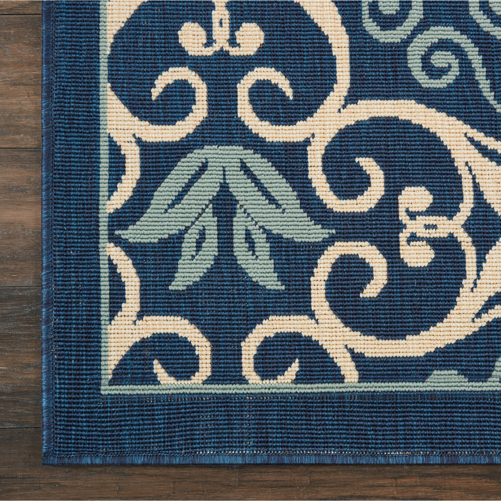 Nourison Caribbean Floral Geometric Indoor/Outdoor Area Rug