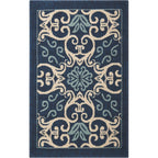 Nourison Caribbean Floral Geometric Indoor/Outdoor Area Rug