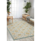 Nourison Caribbean Floral Geometric Indoor/Outdoor Area Rug