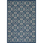 Nourison Caribbean Floral Geometric Indoor/Outdoor Area Rug