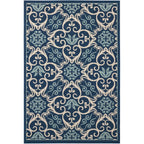 Nourison Caribbean Floral Geometric Indoor/Outdoor Area Rug