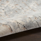 Nourison Concerto Distressed Abstract Beige Grey Area Rug