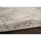Nourison Concerto Distressed Abstract Beige Grey Area Rug