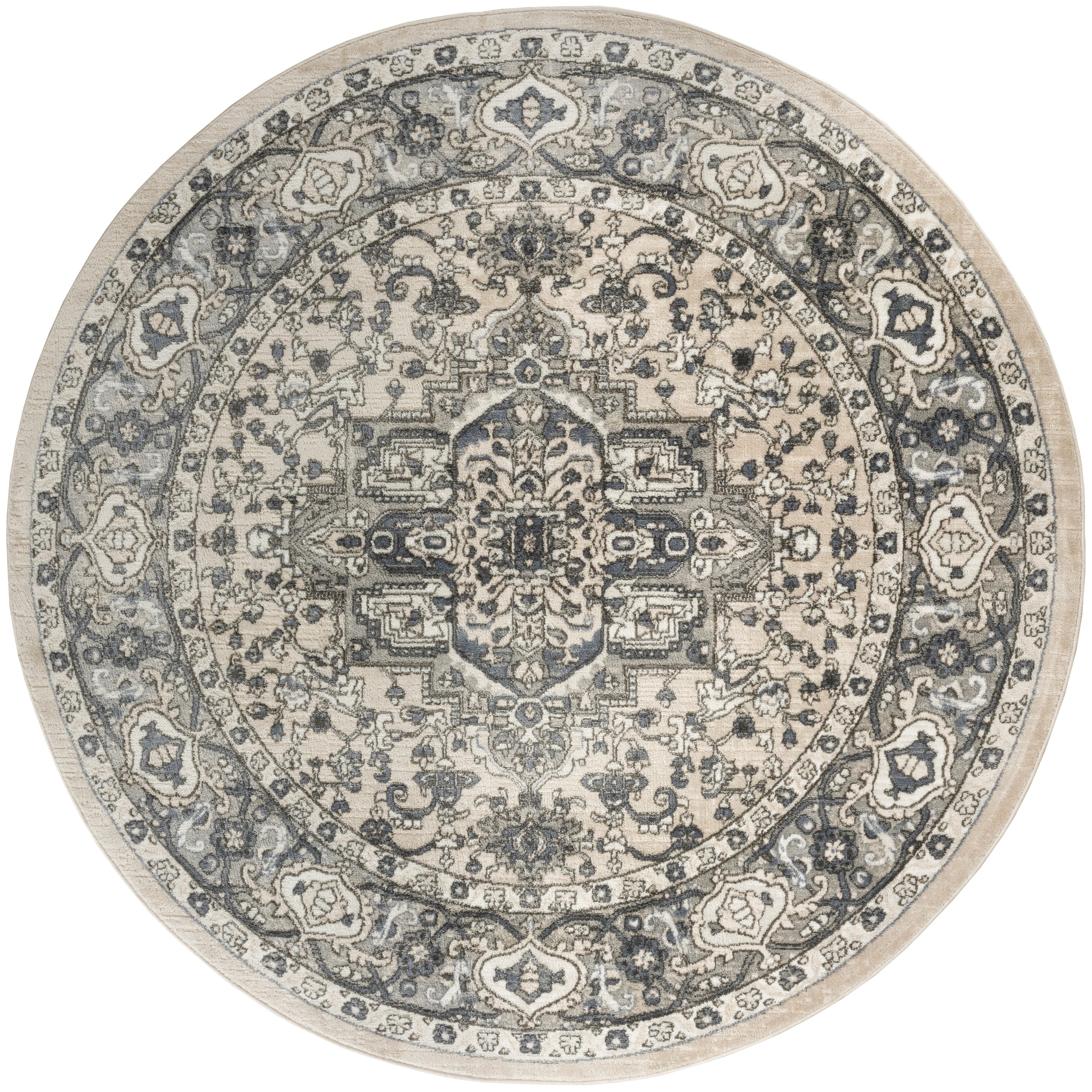 Nourison Concerto Classic Persian Medallion Area Rug.