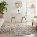 Nourison Concerto Classic Persian Medallion Area Rug.
