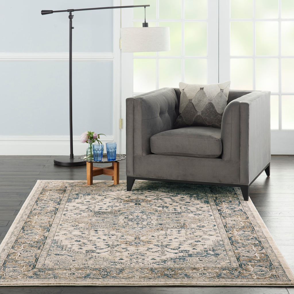 Nourison Concerto Classic Persian Medallion Area Rug.