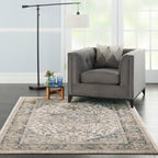 Nourison Concerto Classic Persian Medallion Area Rug.