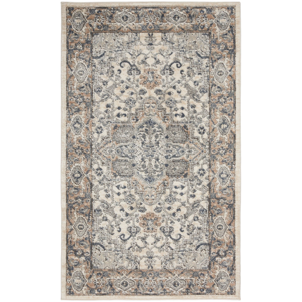 Nourison Concerto Classic Persian Medallion Area Rug.