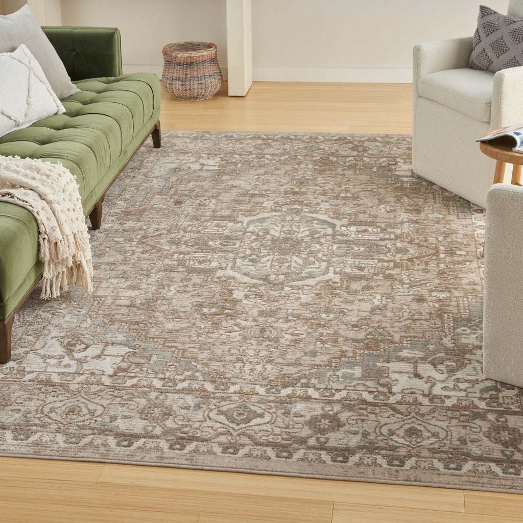 Nourison Concerto Classic Persian Medallion Area Rug.